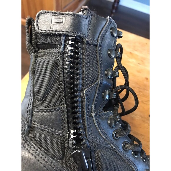 Propper Men's Series 200 6" Side Zip Boots Black US Men's 5W Women's 7W - Picture 10 of 14